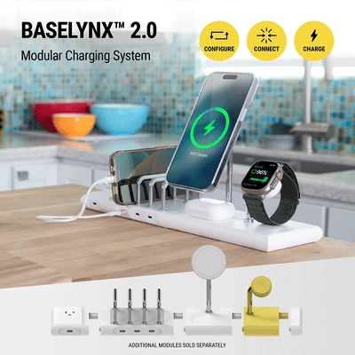 BaseLynx 2.0 modular charging station. Configure  connect  charge. Modules sold separately.