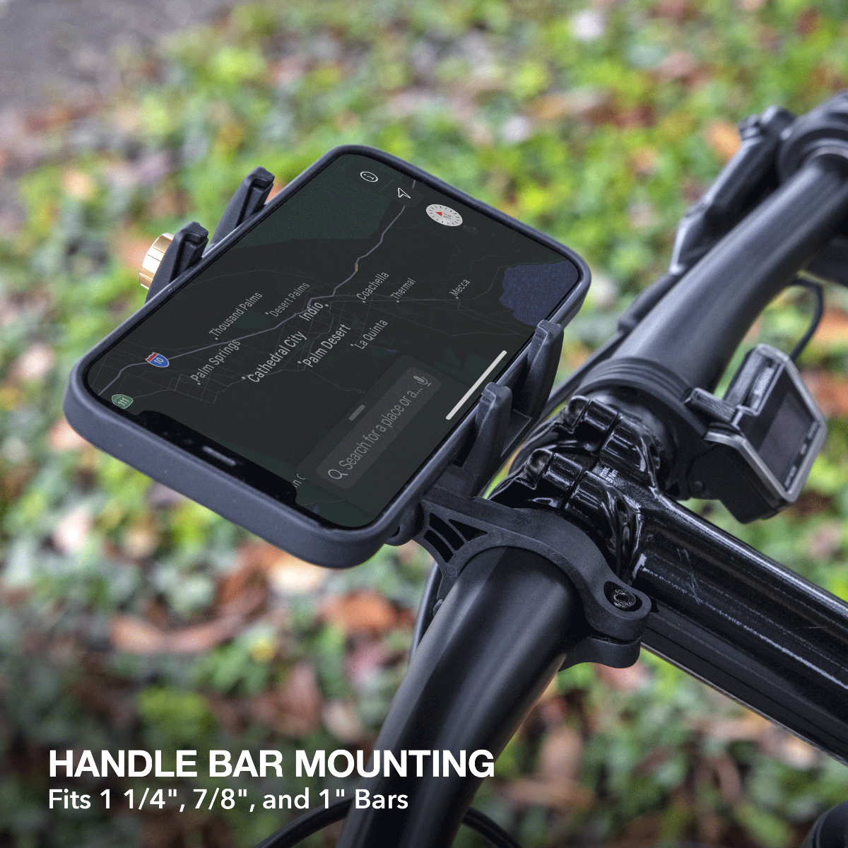 Handle bar mounting fits 1-1/4  7/8" and 1" bars"