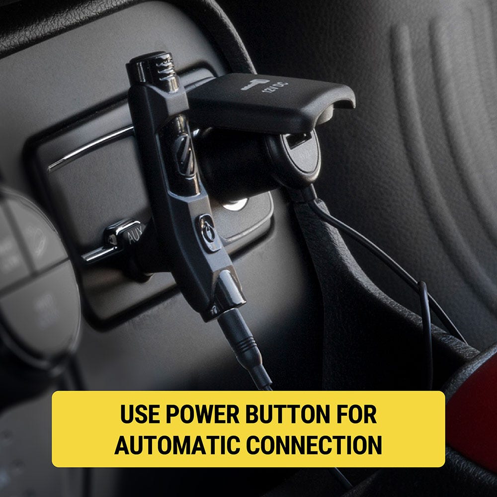 Use power button for automatic connection