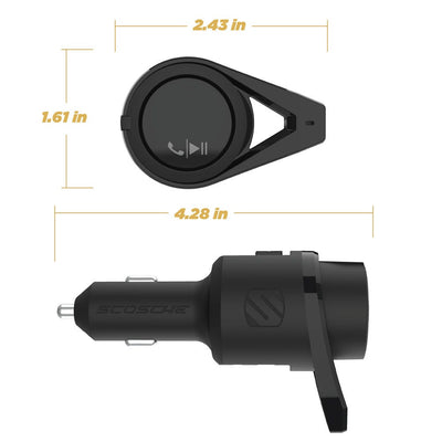 Car FM Transmitter Dimensions