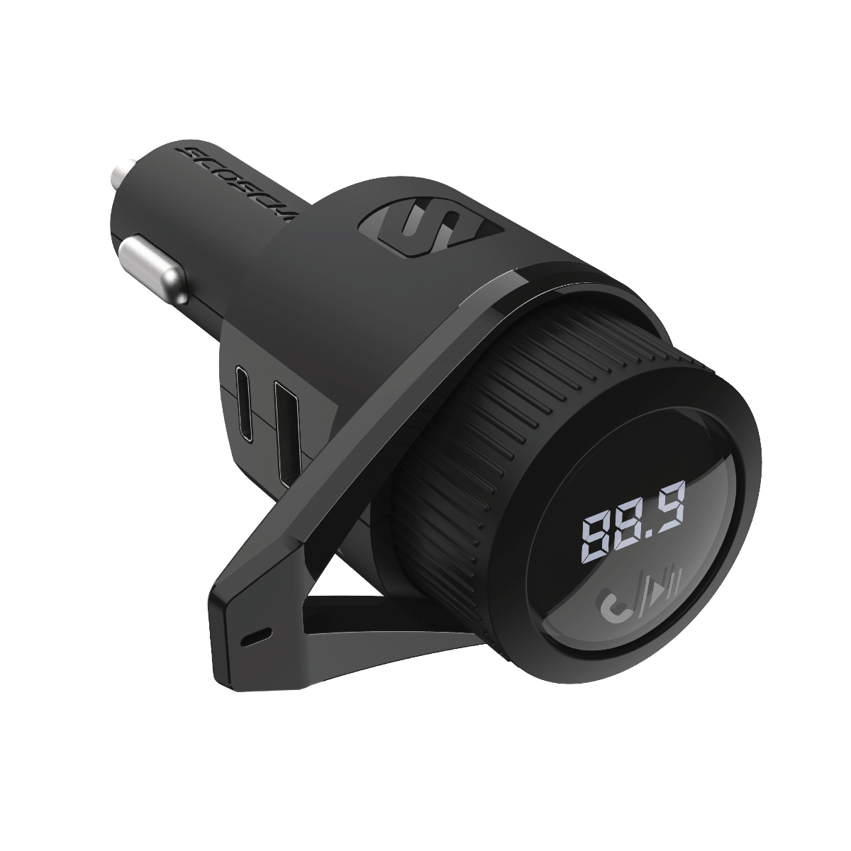 Wireless Hands-Free Car Kit with FM Transmitter