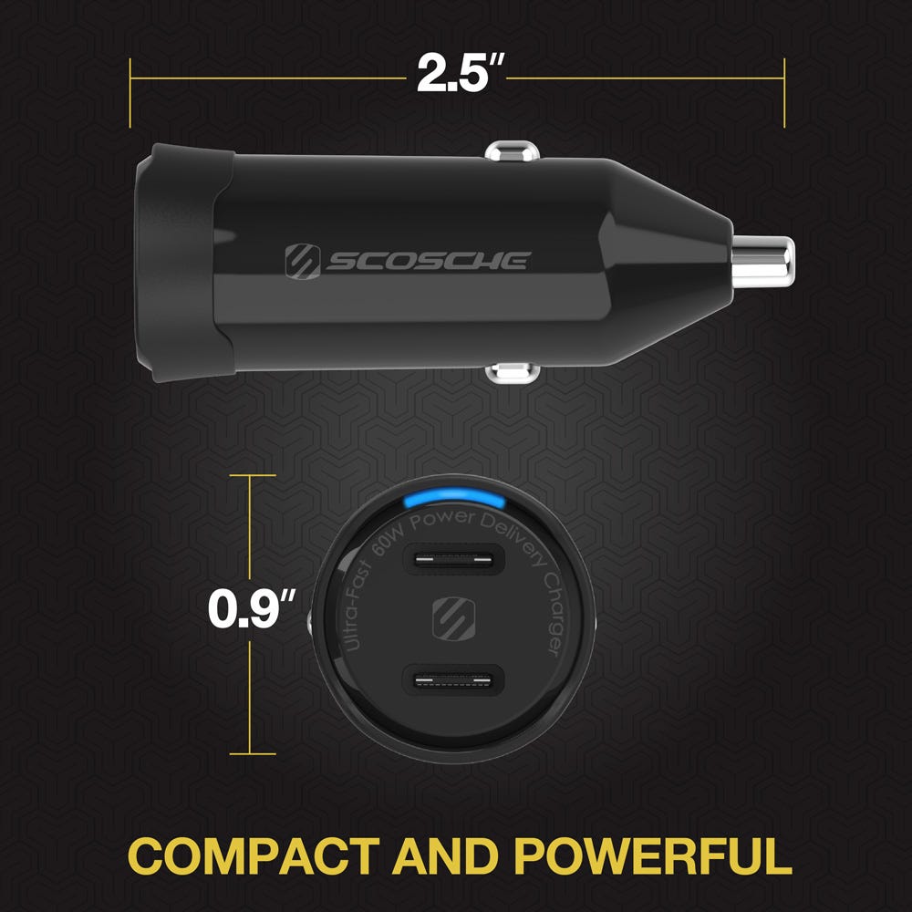 car charger with cables