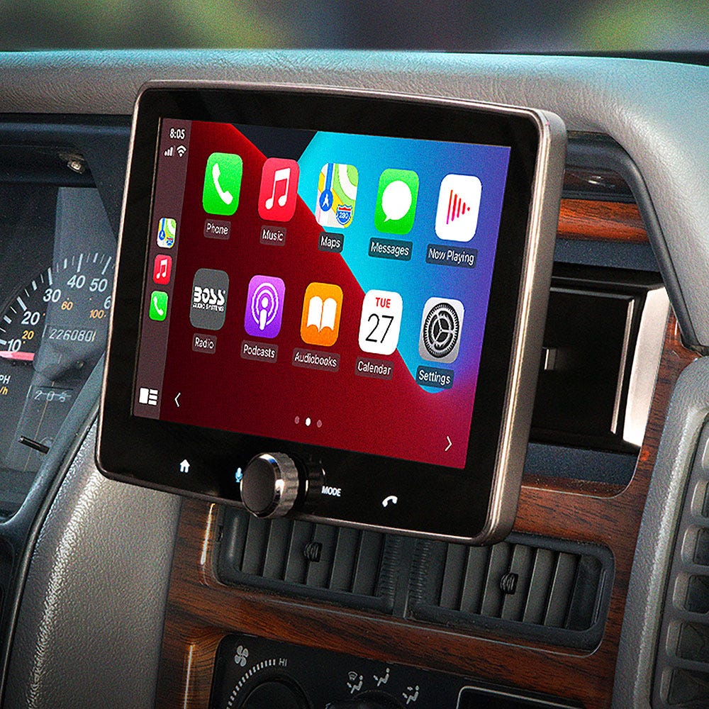 Single DIN Dash Kit Compatible with Select 1974-2003 Domestic Vehicles in car dash