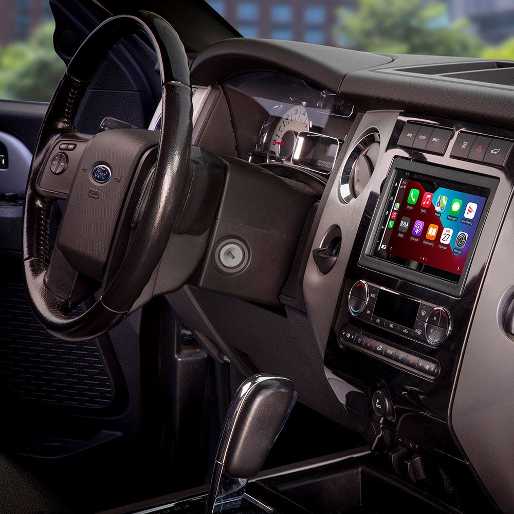 2004-2010 Ford / Lincoln / Mercury Select ISO Double DIN Dash Kit in car dash