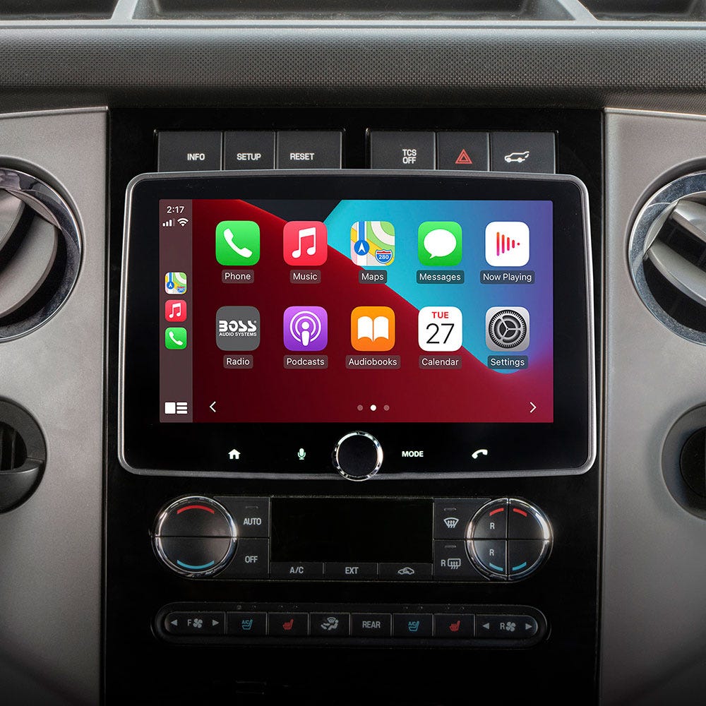 Scosche Double/Single DIN w/ Pocket Dash Kit Comp with 1995-2016 Ford/Lincoln/Mazda/Mercury FD3090-WM1 in car dash