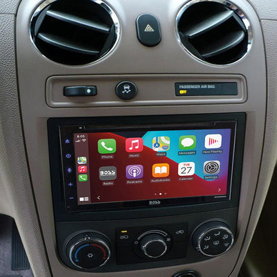 2004-2012 GM Select ISO Double DIN Dash Kit in car dash