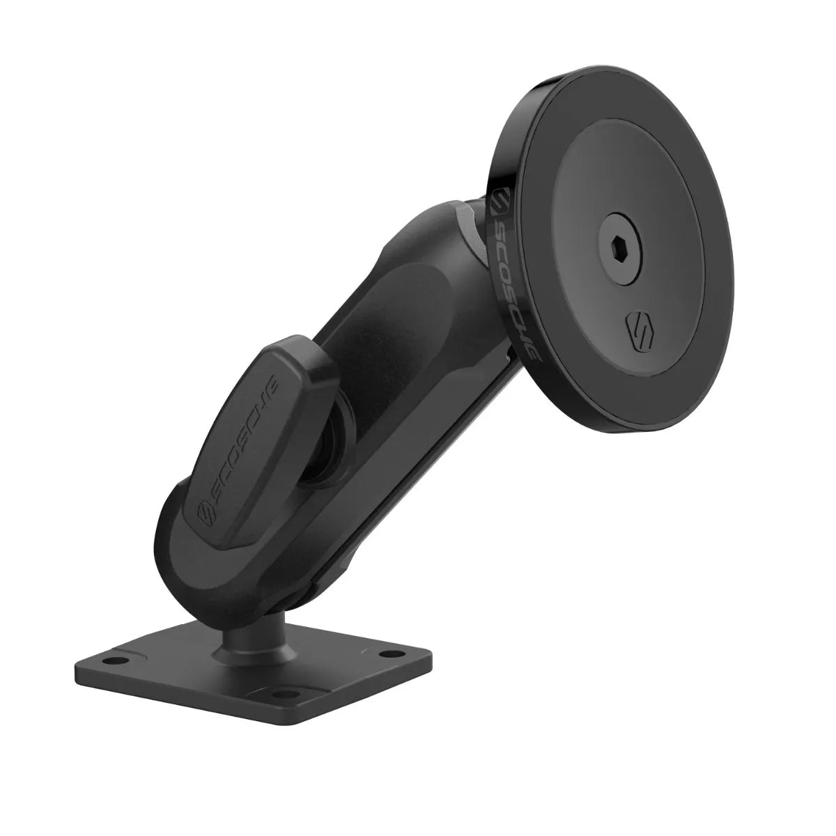 Magnetic Phone Mount with Dual-Socket Mount Arm (Medium) and AMPS Base with 25mm Ball