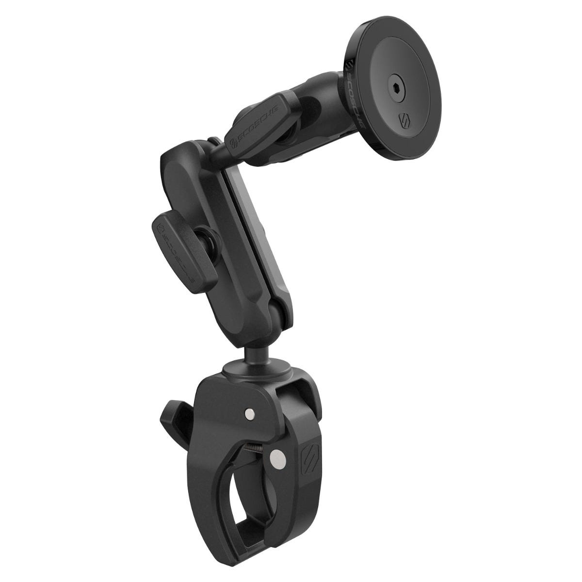 Magnetic Mount Head with Mount Arms  Ball-to-Ball Adapter and Heavy-Duty Locking Grip Mount Base