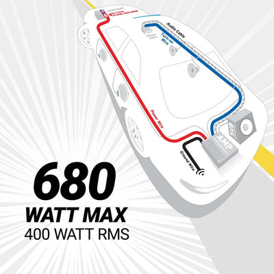 680 Watt max  400 Watt RMS
