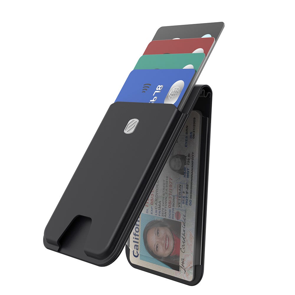 Magnetic Locator Wallet with Kickstand