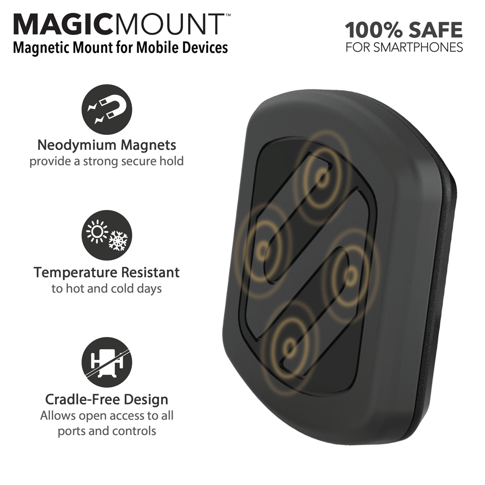 Magnetic Suction Cup Mount
