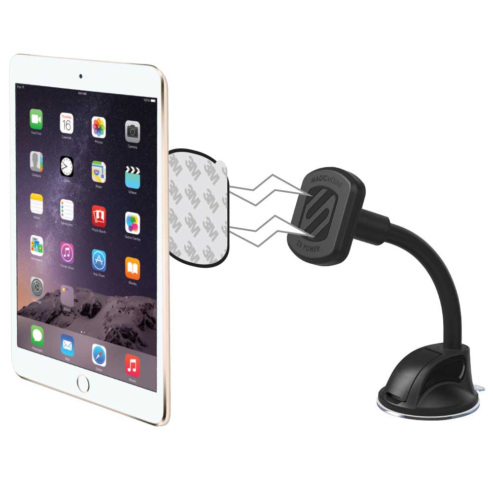 magthd2 Tablet Car Mount magicMOUNT XL dash window
