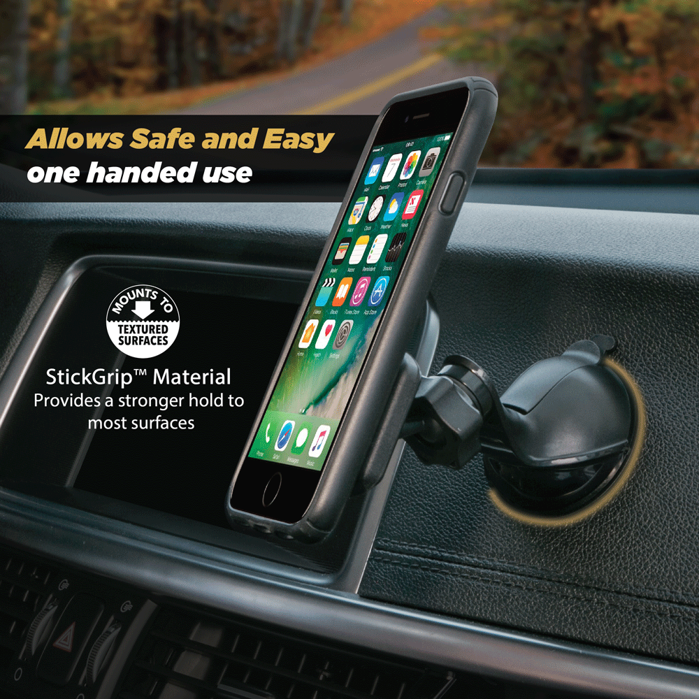 Magnetic Phone/GPS Suction Cup Mount