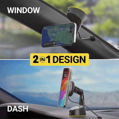 2 in 1 design - window/dash