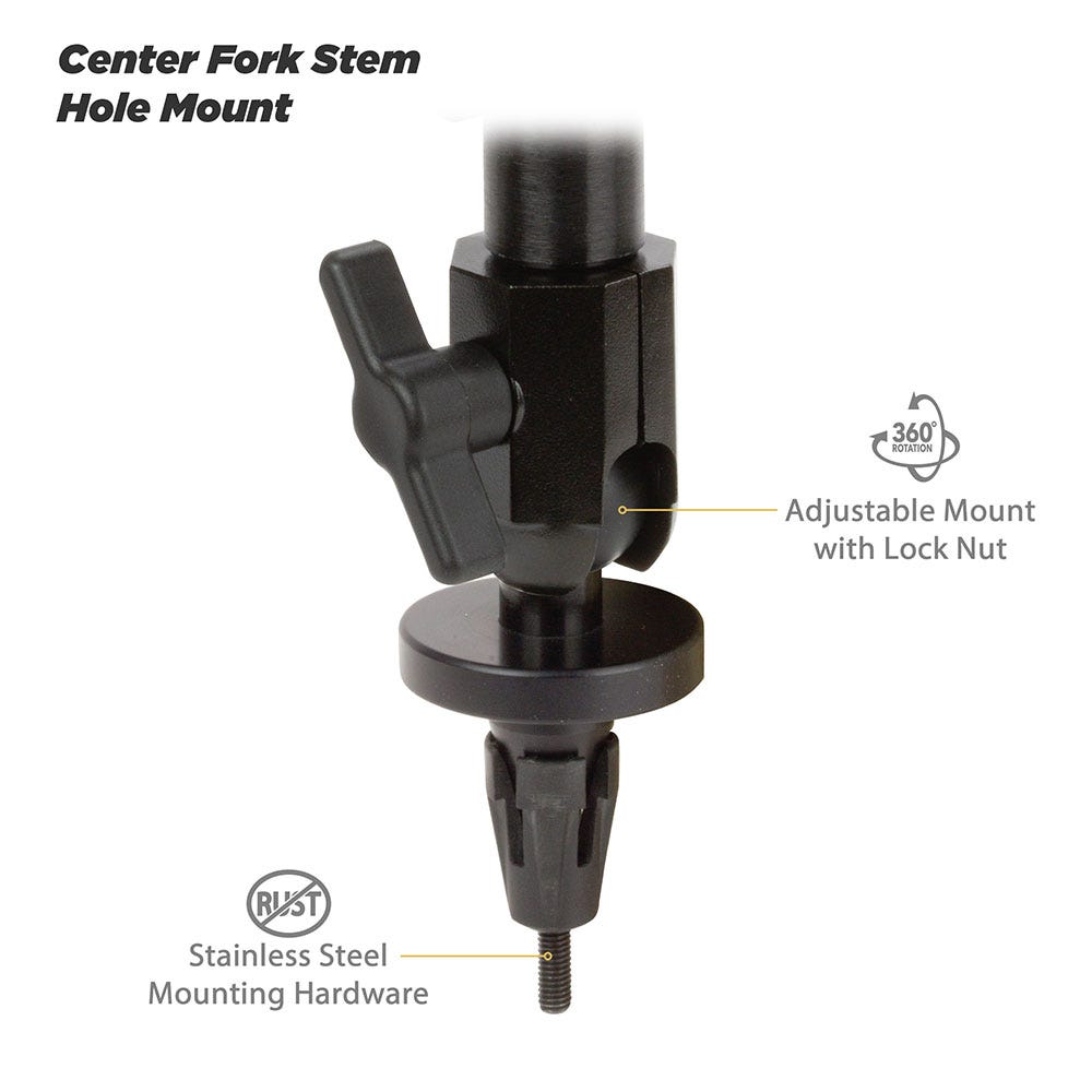 Motorcycle Fork Stem Phone Mount
