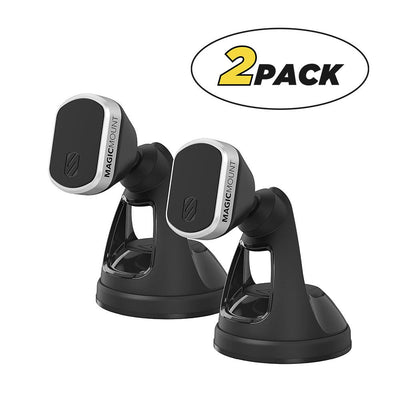 Pro Universal Magnetic Phone/GPS Suction Cup Mount 2-Pack