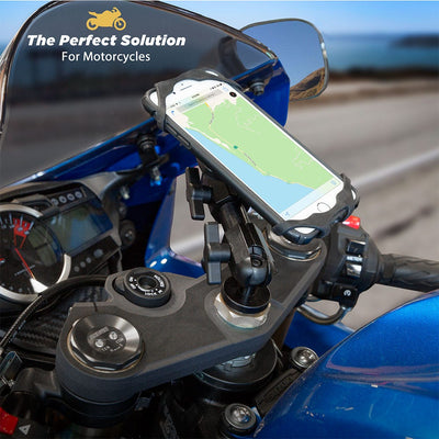 Motorcycle Fork Stem Phone Mount