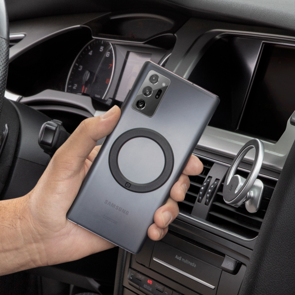 MagicMount™ Elite2 Vent Mount with phone