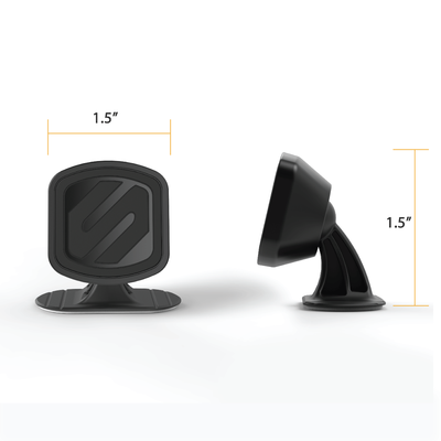 Measures 1.5 wide by 1.5" tall"