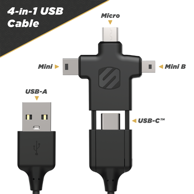 4-In-1 Charge and Sync Cable