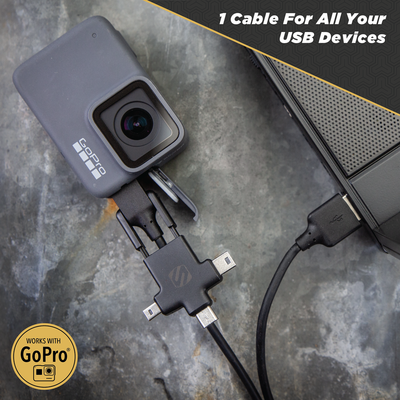 4-In-1 Charge and Sync Cable