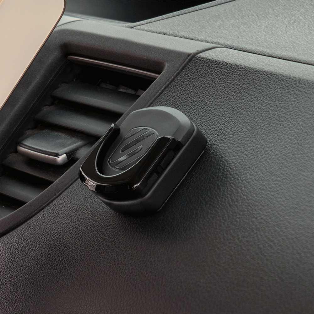 Magnetic Surface Mount and MagicPlate™ Compatible with PopSocket Grip & Spin Pop on car dash