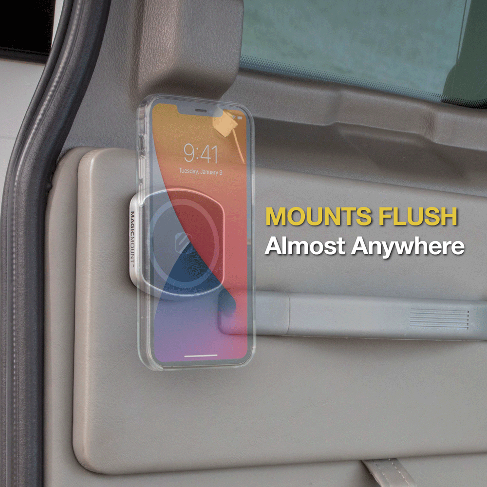 magnetic mounting system mounting your Smartphone