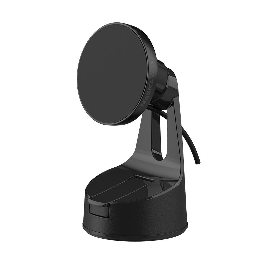 25W MagSafe Compatible Qi2.2 Wireless Charging Phone Mount for Window/Dash