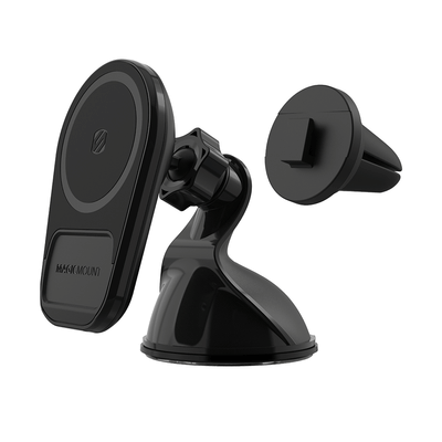 MagSafe Compatible Magnetic Wireless Charging Phone Mount with vent option