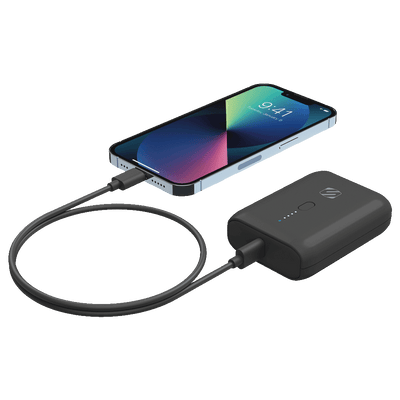Compact 10K mAh Dual-Port Power Bank