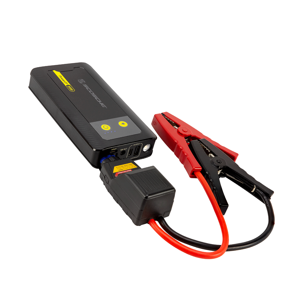 2000A Portable Car Jump Starter/USB Power Bank and LED Flashlight