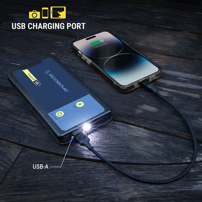 USB-A charging port