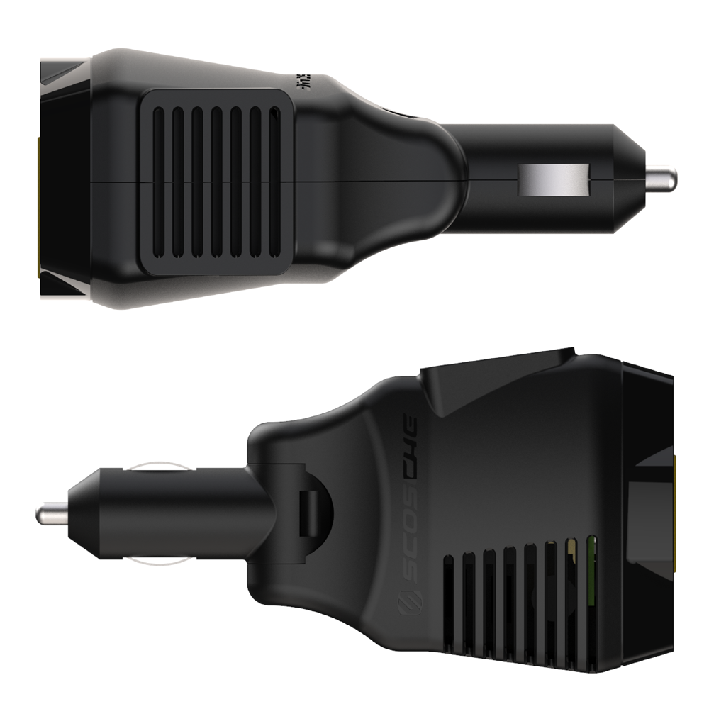image of side and back view of power inverter