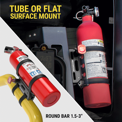 Tube or flat surface mount. round bar 1.5-3 inches
