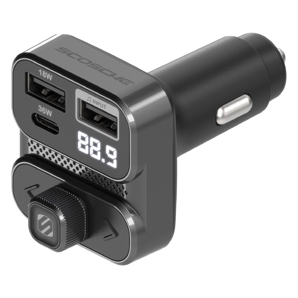 Wireless Hands-Free Bluetooth Car Kit with Flash Drive Port