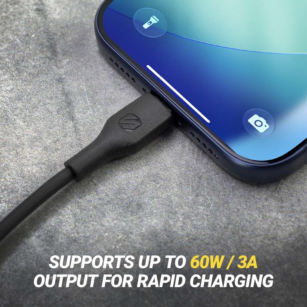 Supports up to 60W/3A output for rapid charging
