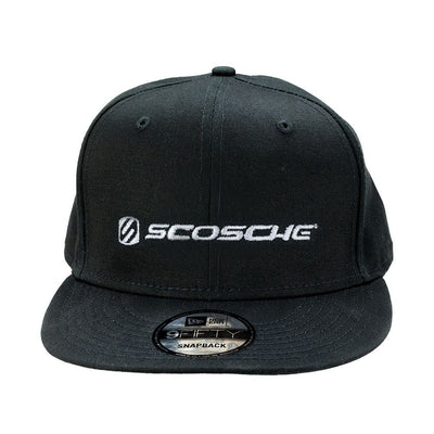 Embroidered Scosche Logo Hat - Black  front