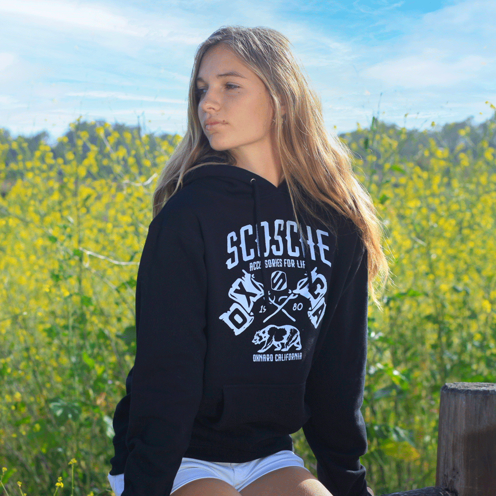 image of girl with hoodie