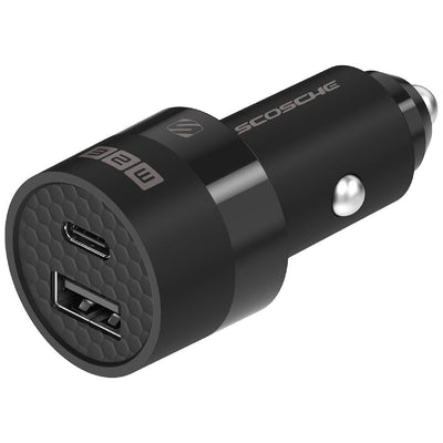 Dual-Port USB-C and USB-A Power Delivery Car Charger