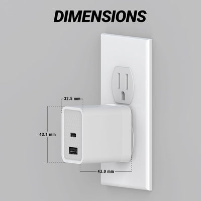 Dimensions face measures 32.5mm by 43.1 mm and is 43.1 mm in depth.