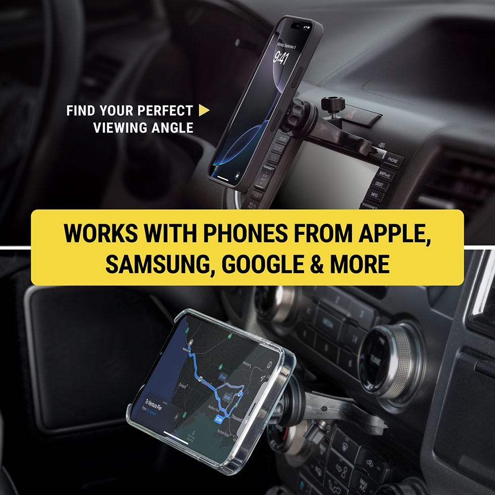 Find you perfect viewing angle. Works with phones from Apple  Samsung  google and more