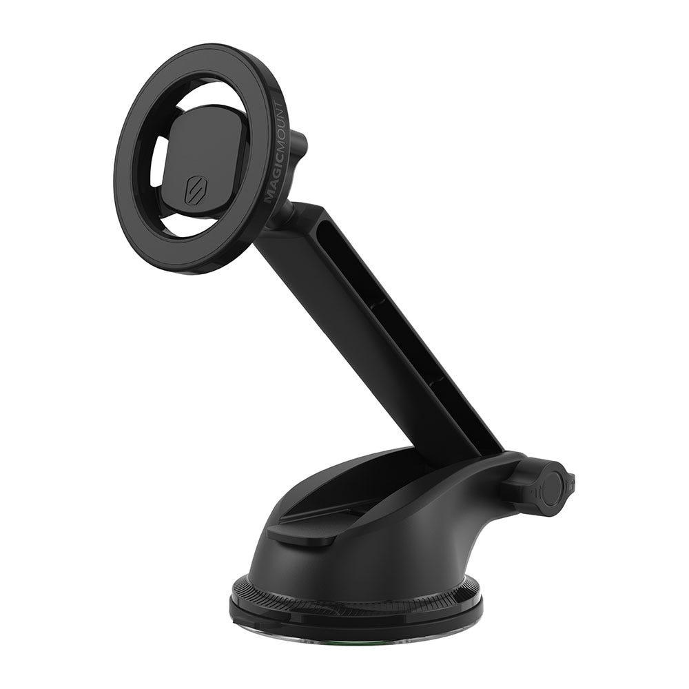 MagSafe Compatible Magnetic Phone Mount for Window/Dash with Flip Arm