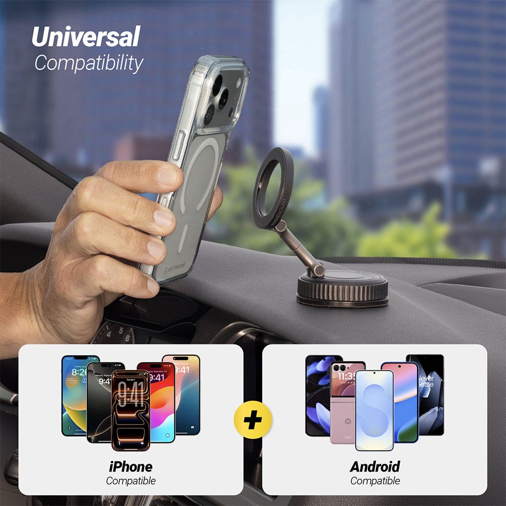 Universal Compatibility. iPhone compatible. Android compatible.