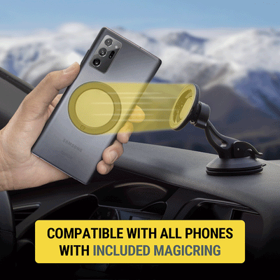 Compatible with all phones with included MagicRing