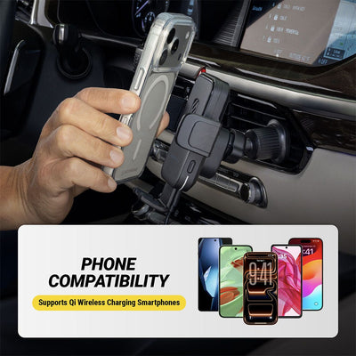 PHONE COMPATIBILITY. Supports Qi Wireless Charging Smartphones