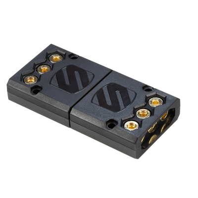 side view of the connector