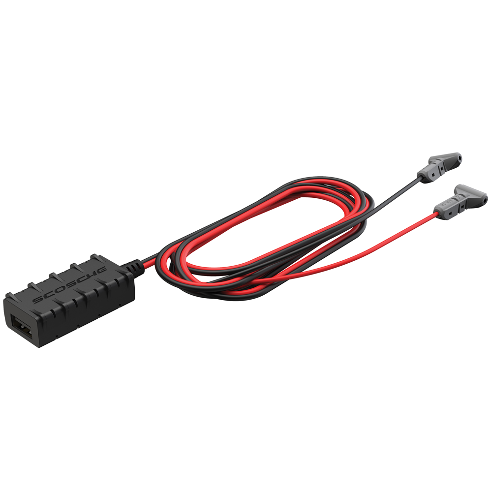 Universal 5.ft USB Hard Wire Kit with USB-A and Quick Connectors