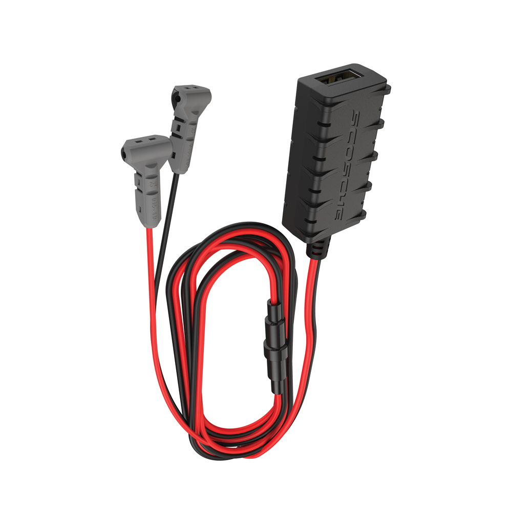 Universal 5.ft USB Hard Wire Kit with USB-A and Quick Connectors