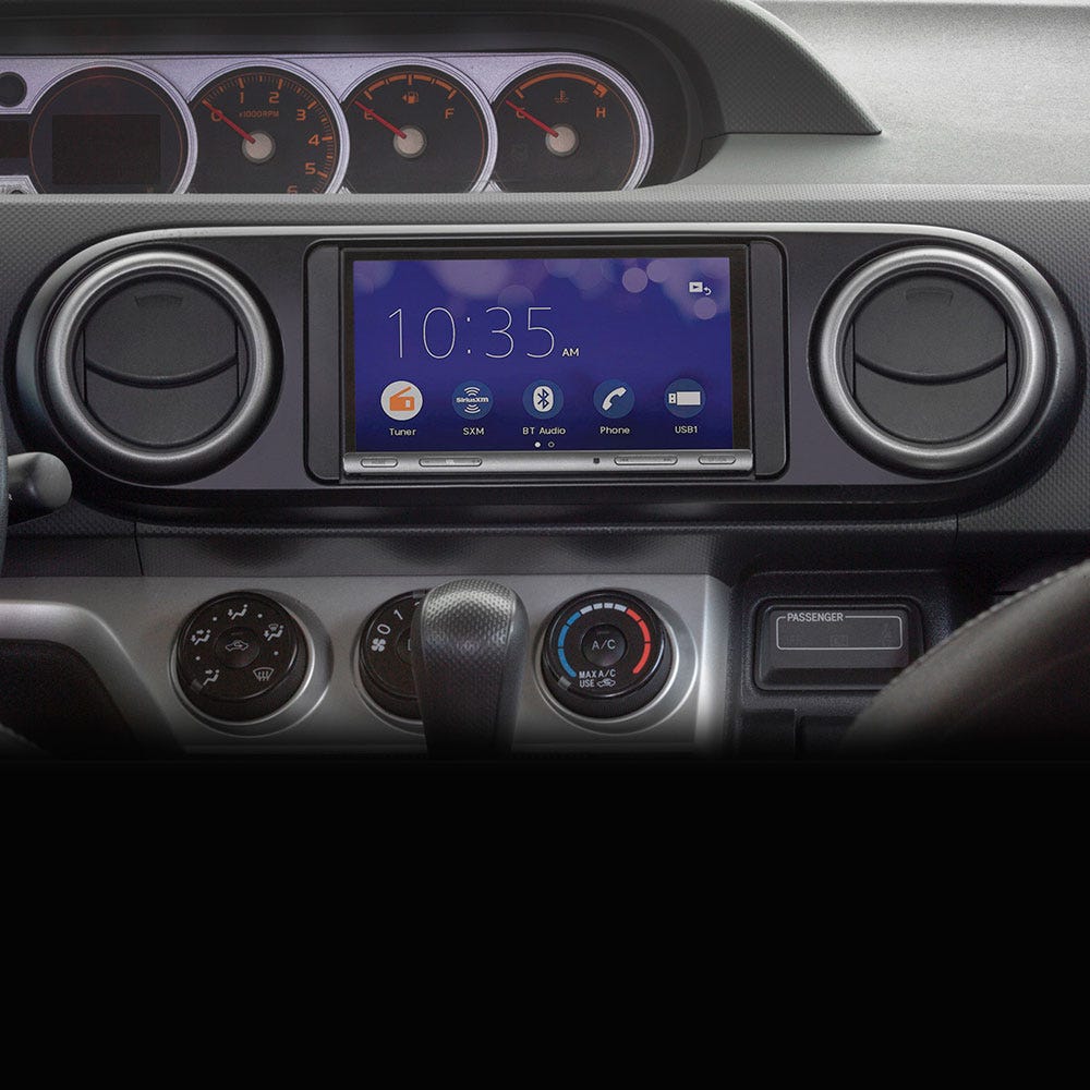 Scosche Double or Single DIN w/ Pocket Dash Kit Compatible w/ 1982-2020 Import & Domestic Ui3030-WM1 in car dash