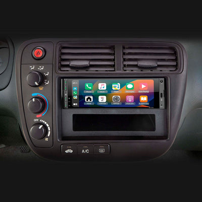 Scosche Double DIN or Single DIN Dash Kit Compatible w/ ‘80-04 Acuras and More UI3050A-WM1 in car dash